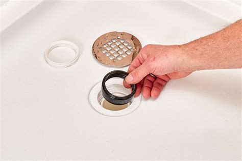 metal shower drain boxes are they easy to install|shower tray height from floor.